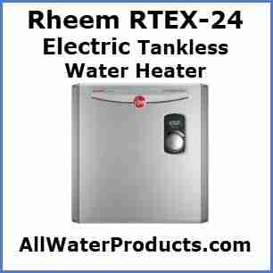 Rheem RTEX-24 Electric Tankless Water Heater. AllWaterProducts.com