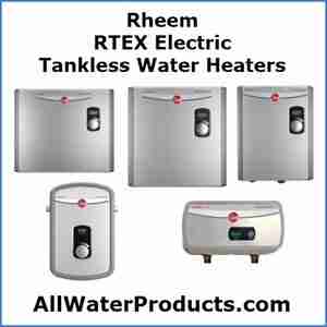 Rheem RTEX-36 240-Volt 4-Chamber 36kW Electric Tankless Water Heater 