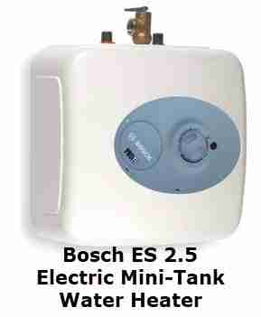Bosch ES 2.5 Electric Mini-Tank Water Heater AllwaterProducts.com