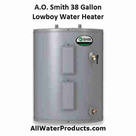 AO Smith 38 Gallon Lowboy Water Heater: Fits In Tight Places