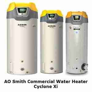 AO Smith Commercial Water Heater Cyclone Xi. AllWaterProducts.com