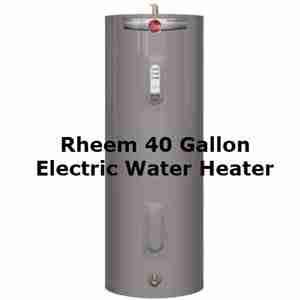 Rheem 40 Gallon Electric Water Heater. All Water Products .com