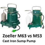 Zoeller M63 vs M53 Sump Pump